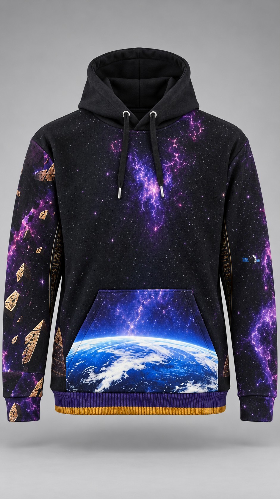 Nebula Black Hoodie