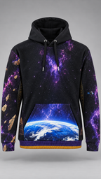 Nebula Black Hoodie