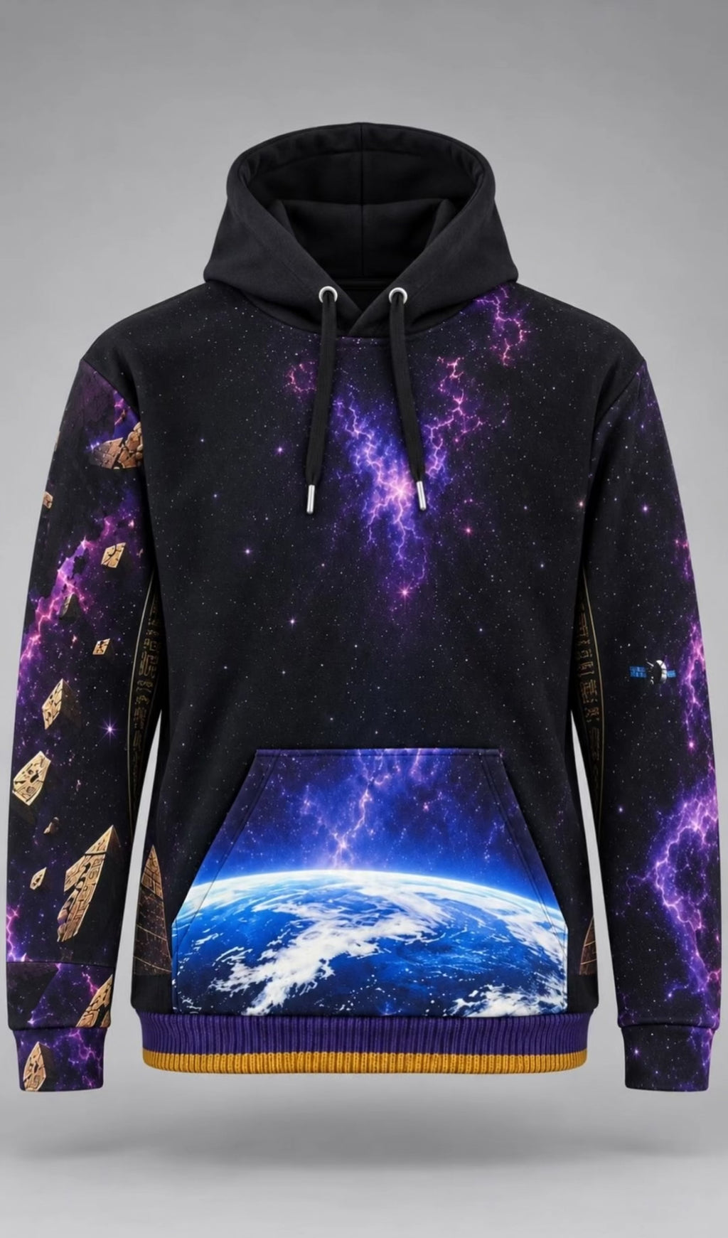 Nebula Black Hoodie
